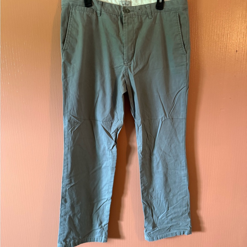 🎄5 for $20 Dockers Men’s Flat Front Chinos – Tan | Size 38
